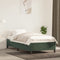 vidaXL - Bedframe - zonder - matras - 80x200 - cm - fluweel - donkergroen