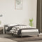 vidaXL - Bedframe - zonder - matras - 80x200 - cm - fluweel - lichtgrijs