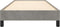 vidaXL - Bedframe - zonder - matras - 80x200 - cm - fluweel - lichtgrijs
