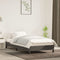 vidaXL - Bedframe - zonder - matras - 80x200 - cm - fluweel - donkergrijs