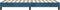 vidaXL - Bedframe - zonder - matras - 80x200 - cm - fluweel - donkerblauw