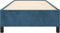 vidaXL - Bedframe - zonder - matras - 80x200 - cm - fluweel - donkerblauw