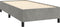 vidaXL - Bedframe - zonder - matras - 80x200 - cm - fluweel - lichtgrijs