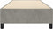 vidaXL - Bedframe - zonder - matras - 80x200 - cm - fluweel - lichtgrijs