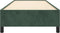 vidaXL - Bedframe - zonder - matras - 80x200 - cm - fluweel - donkergroen