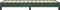 vidaXL - Bedframe - zonder - matras - 80x200 - cm - fluweel - donkergroen