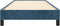 vidaXL - Bedframe - zonder - matras - 80x200 - cm - fluweel - donkerblauw