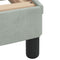 vidaXL - Bedframe - zonder - matras - 80x200 - cm - fluweel - lichtgrijs