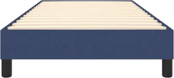 vidaXL - Bedframe - zonder - matras - 80x200 - cm - stof - blauw