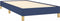 vidaXL - Bedframe - zonder - matras - 80x200 - cm - stof - blauw