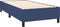 vidaXL - Bedframe - zonder - matras - 80x200 - cm - stof - blauw