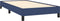 vidaXL - Bedframe - zonder - matras - 80x200 - cm - stof - blauw
