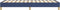 vidaXL - Bedframe - zonder - matras - 80x200 - cm - stof - blauw