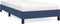 vidaXL - Bedframe - zonder - matras - 80x200 - cm - stof - blauw