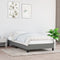 vidaXL - Bedframe - zonder - matras - 80x200 - cm - stof - donkergrijs