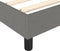 vidaXL - Bedframe - zonder - matras - 80x200 - cm - stof - donkergrijs
