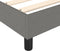 vidaXL - Bedframe - zonder - matras - 80x200 - cm - stof - donkergrijs