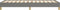 vidaXL - Bedframe - zonder - matras - 80x200 - cm - stof - donkergrijs