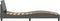 vidaXL - Bedframe - zonder - matras - 80x200 - cm - stof - donkergrijs