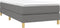vidaXL - Bedframe - zonder - matras - 80x200 - cm - stof - donkergrijs