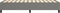 vidaXL - Bedframe - zonder - matras - 80x200 - cm - stof - donkergrijs