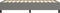 vidaXL - Bedframe - zonder - matras - 80x200 - cm - stof - donkergrijs
