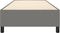 vidaXL - Bedframe - zonder - matras - 80x200 - cm - stof - donkergrijs
