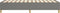 vidaXL - Bedframe - zonder - matras - 80x200 - cm - stof - donkergrijs
