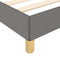 vidaXL - Bedframe - zonder - matras - 80x200 - cm - stof - donkergrijs