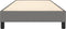 vidaXL - Bedframe - zonder - matras - 80x200 - cm - stof - donkergrijs