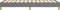 vidaXL - Bedframe - zonder - matras - 80x200 - cm - stof - donkergrijs