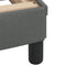 vidaXL - Bedframe - zonder - matras - 80x200 - cm - stof - donkergrijs