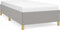 vidaXL - Bedframe - zonder - matras - 80x200 - cm - stof - lichtgrijs