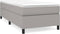 vidaXL - Bedframe - zonder - matras - 80x200 - cm - stof - lichtgrijs