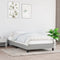 vidaXL - Bedframe - zonder - matras - 80x200 - cm - stof - lichtgrijs