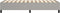 vidaXL - Bedframe - zonder - matras - 80x200 - cm - stof - lichtgrijs