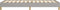 vidaXL - Bedframe - zonder - matras - 80x200 - cm - stof - lichtgrijs