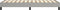 vidaXL - Bedframe - zonder - matras - 80x200 - cm - stof - lichtgrijs
