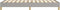 vidaXL - Bedframe - zonder - matras - 80x200 - cm - stof - lichtgrijs