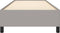 vidaXL - Bedframe - zonder - matras - 80x200 - cm - stof - lichtgrijs