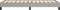 vidaXL - Bedframe - zonder - matras - 80x200 - cm - stof - lichtgrijs