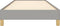 vidaXL - Bedframe - zonder - matras - 80x200 - cm - stof - lichtgrijs