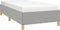 vidaXL - Bedframe - zonder - matras - 80x200 - cm - stof - lichtgrijs