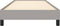 vidaXL - Bedframe - zonder - matras - 80x200 - cm - stof - lichtgrijs