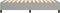 vidaXL - Bedframe - zonder - matras - 80x200 - cm - stof - lichtgrijs