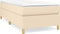 vidaXL - Bedframe - zonder - matras - 80x200 - cm - stof - crèmekleurig