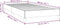 vidaXL - Bedframe - zonder - matras - 80x200 - cm - stof - crèmekleurig