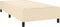 vidaXL - Bedframe - zonder - matras - 80x200 - cm - stof - crèmekleurig