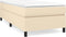 vidaXL - Bedframe - zonder - matras - 80x200 - cm - stof - crèmekleurig