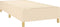 vidaXL - Bedframe - zonder - matras - 80x200 - cm - stof - crèmekleurig